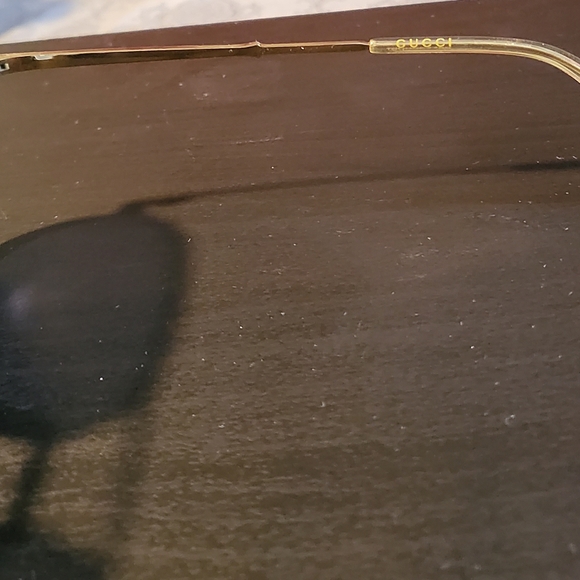 GUCCI | GG0356S 003 - Blue Lens Aviators - Picture 7 of 10